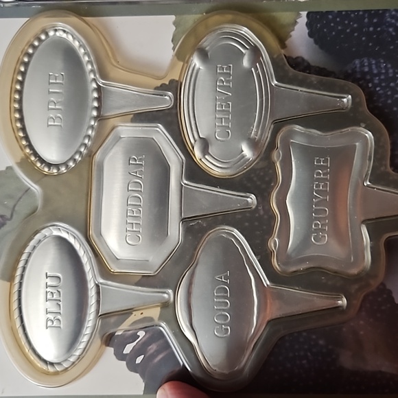 Stainless steel 6 cheese markers - Picture 2 of 2